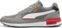 PUMA Graviton Unisex Sneakers Stormy Slate- White-Club Red-Ginger Tea - Thumbnail 1