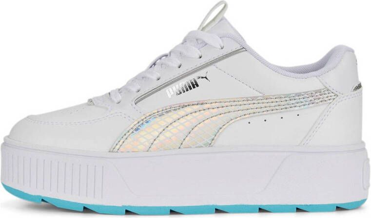 Puma Karmen Rebelle Mermaid sneakers wit zilver