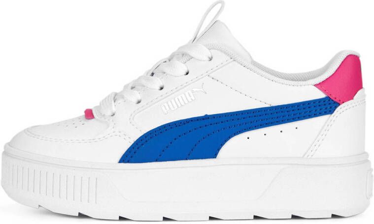 Puma Karmen Rebelle Sneaker Meisjes Wit Blauw Roze