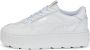 Puma Kar Rebelle Unisex Schoenen Wit Maat: 35.5 Leer Foot Locker - Thumbnail 1