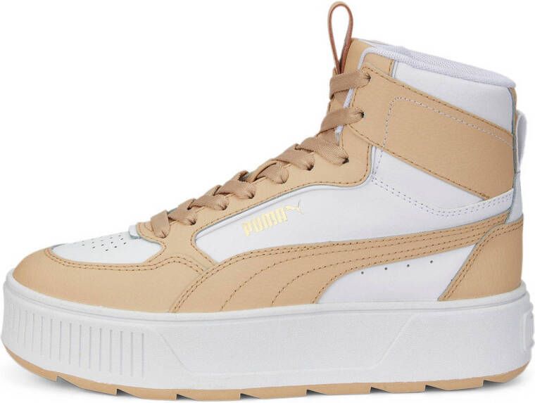 Puma Karmen Rebelle Mid sneakers wit Synthetisch