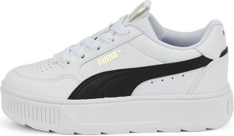 Puma karmen rebelle sneakers wit zwart kinderen