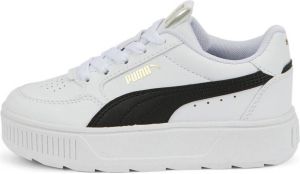 Puma kar rebelle sneakers wit zwart kinderen