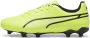 Puma King Match FG AG Junior voetbalschoenen geel zwart Imitatieleer 28 - Thumbnail 1