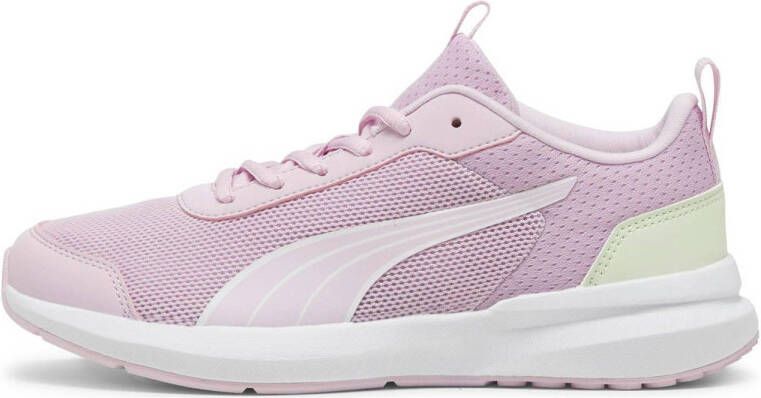 Puma Kruz Profoam sneakers roze lichtgroen Jongens Meisjes Mesh Meerkleurig 35.5