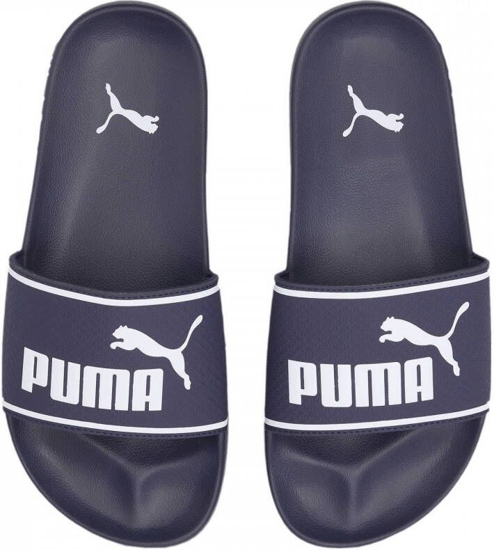 Puma Leadcat 2.0 badslippers donkerblauw wit