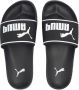 Puma Leadcat 2.0 badslippers zwart wit Rubber Logo 35.5 - Thumbnail 5