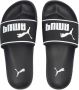 Puma Leadcat 2.0 badslippers zwart wit Rubber Logo 35 5 - Thumbnail 5