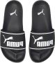 Puma Leadcat 2.0 badslippers zwart wit Rubber Logo 35 5 - Thumbnail 1