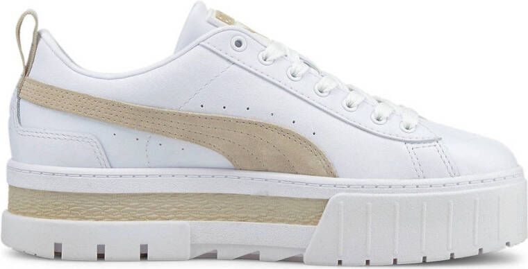 Puma Mayze Lth Wn's Fashion sneakers Schoenen white peyote maat: 38.5 beschikbare maaten:37.5 38.5 39 40.5 41 - Foto 3