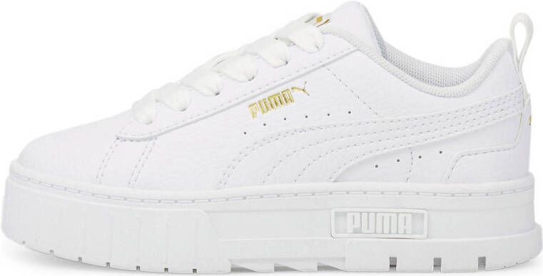 Puma Mayze Lth sneakers wit goud Imitatieleer Meerkleurig 31