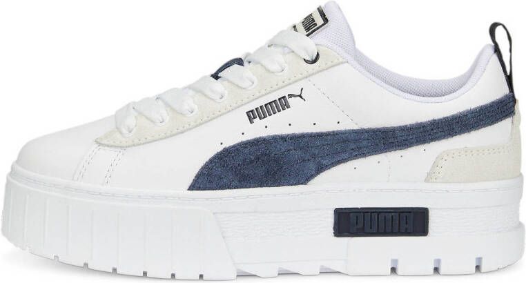 Puma Mayze Mix Wns Trendy Sneakers Dames white parisian night maat: 39 beschikbare maaten:39