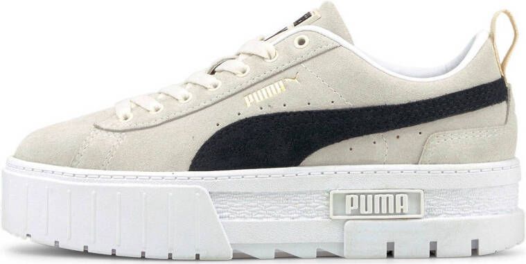 Puma Mayze sneakers ecru zwart