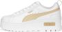 Puma Mayze Wedge sneakers wit goud - Thumbnail 1
