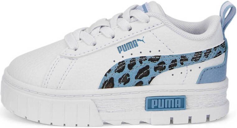 Puma Mayze Wild sneakers wit blauw