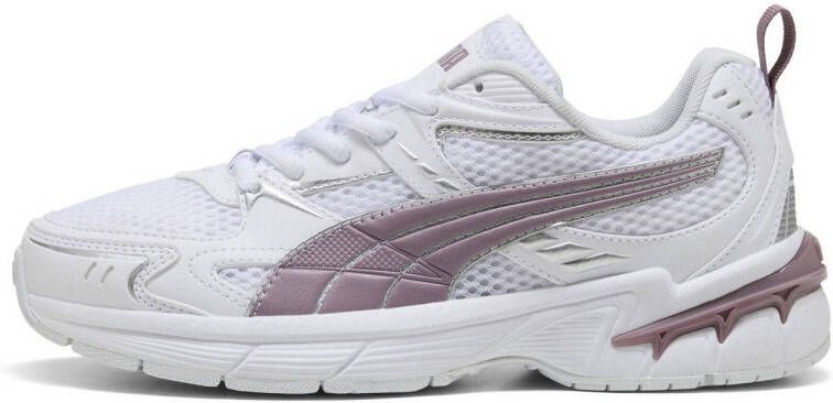 Puma Milenio tech 2000 sneakers wit lila metallic