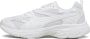 Puma Morphic Base Fashion sneakers Schoenen white sedate gray maat: 38.5 beschikbare maaten:36 37.5 38.5 40.5 - Thumbnail 1