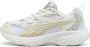 Puma Metallic Beige Witte Sneakers Vrouwen Multicolor Dames - Thumbnail 1