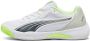 PUMA NOVA Court Unisex Sportschoenen White-Luminous Blue-Fizzy Apple-Shadow Gray - Thumbnail 1