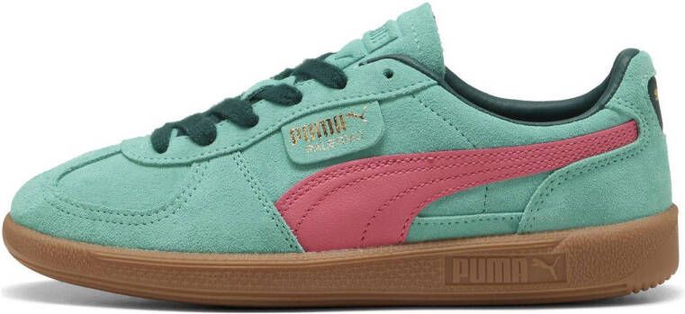 Puma Palermo sneaker van suède met leren details