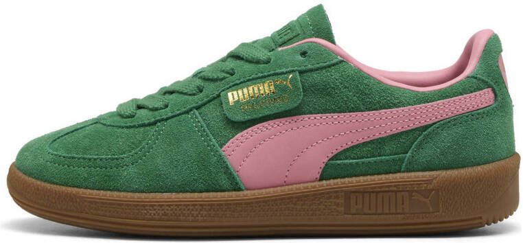 Puma Palermo sneakers groen roze