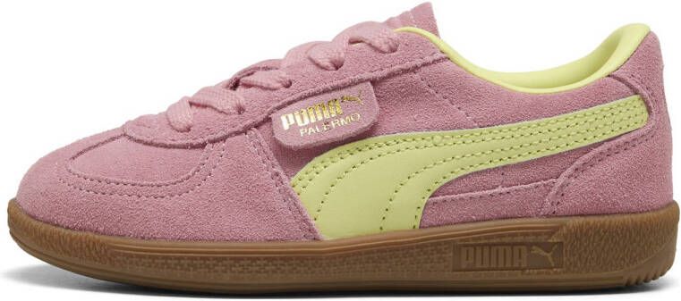 Puma Palermo sneakers roze geel