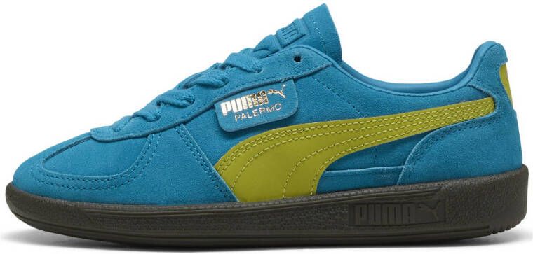 Puma Palermo sneakers turquoise limtegroen
