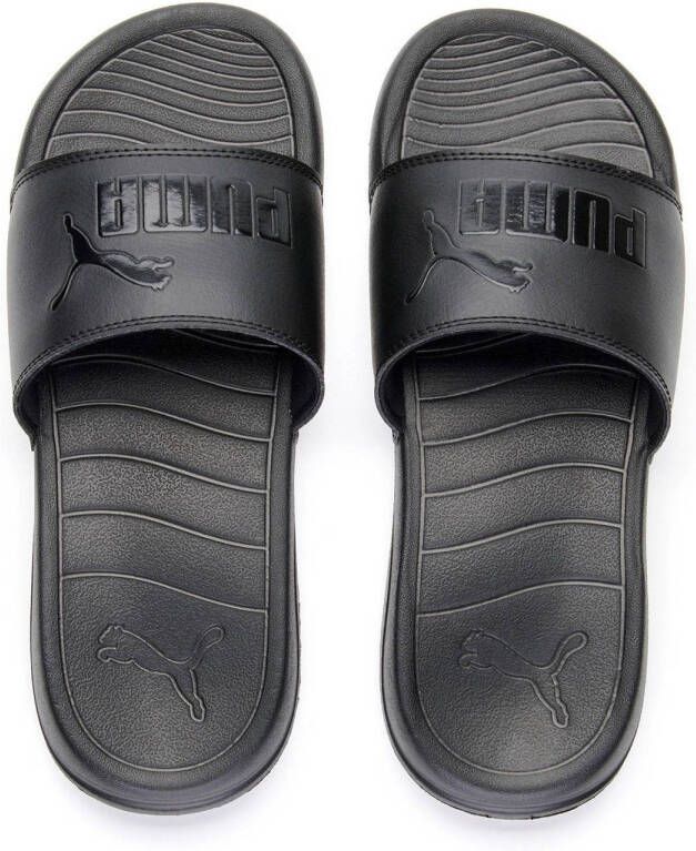 Puma Popcat 2.0 badslippers zwart