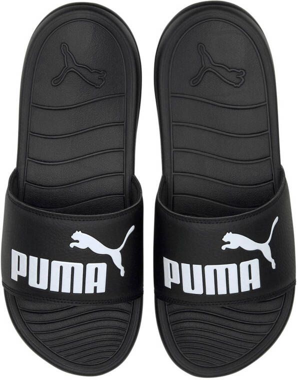 Puma Popcat 20 badslippers zwart wit