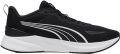 PUMA Agile Lite TR Unisex Sportschoenen Black- White- Silver - Zwart/Wit/Zilver