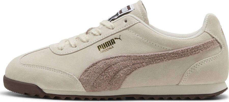 Puma Arizona suede sneakers ecru roze
