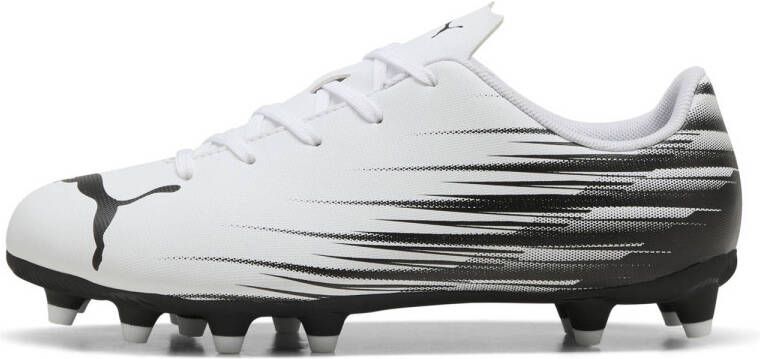 Puma Attacanto II junior voetbalchoenen wit zwart - Foto 2