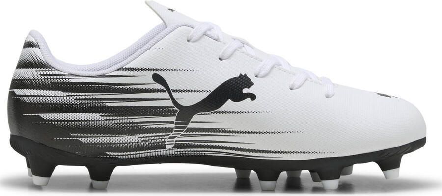 Puma Attacanto II junior voetbalchoenen wit zwart