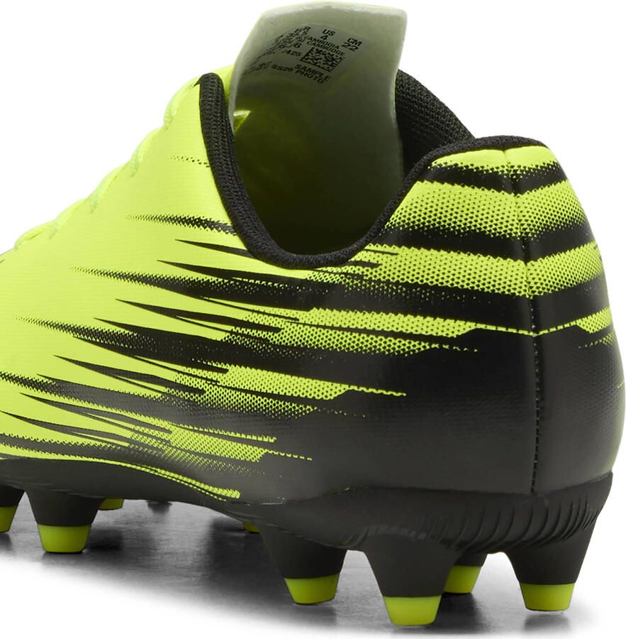 Puma Attacanto II junior voetbalschoenen geel zwart - Foto 2