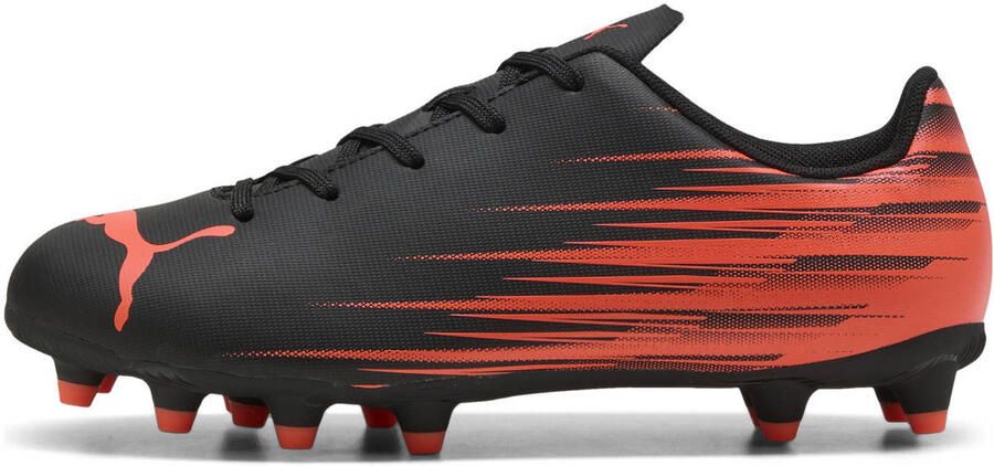 PUMA ATTACANTO II FG AG Jr Unisex Sportschoenen Black-Glowing Red