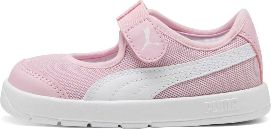 PUMA Kinder Schuhe Mid Courtflex v3 Lina V Inf 400579 Rose Mauve- White