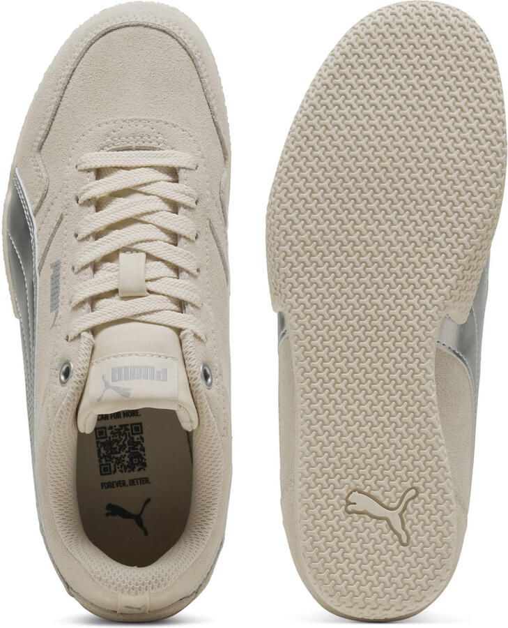 Puma Bella Donna suede sneakers ecru zilver metallic - Foto 2