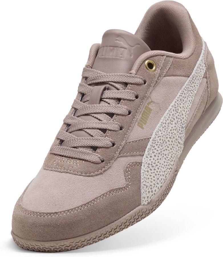 Puma Bella Donna Topcat suede leren sneakers oudroze wit - Foto 2