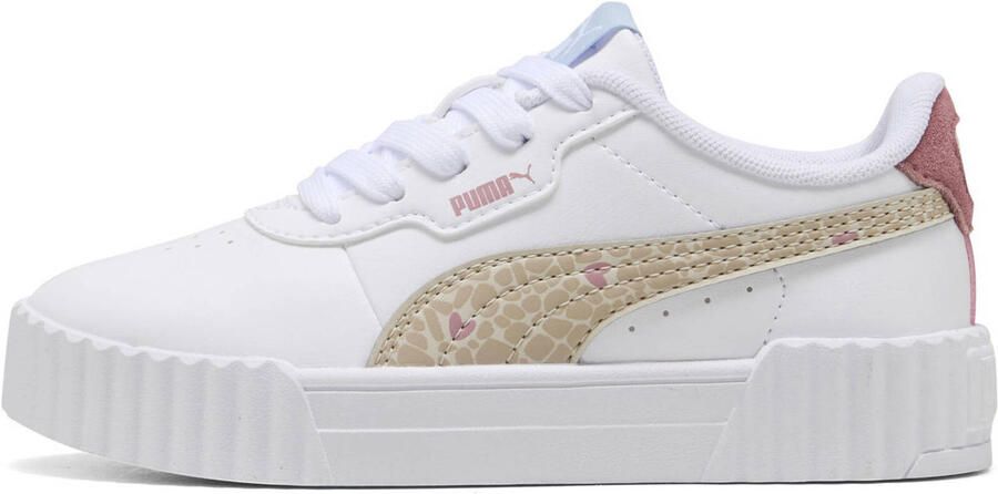 PUMA Carina 3.0 Winter Safari PS Sneakers White-Birch
