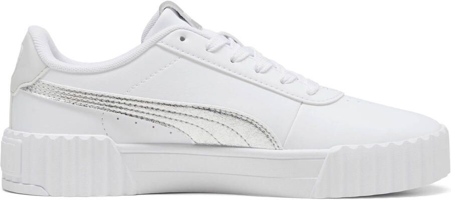 Puma Carina 3.0 Metallic Whisper sneakers wit zilver - Foto 3