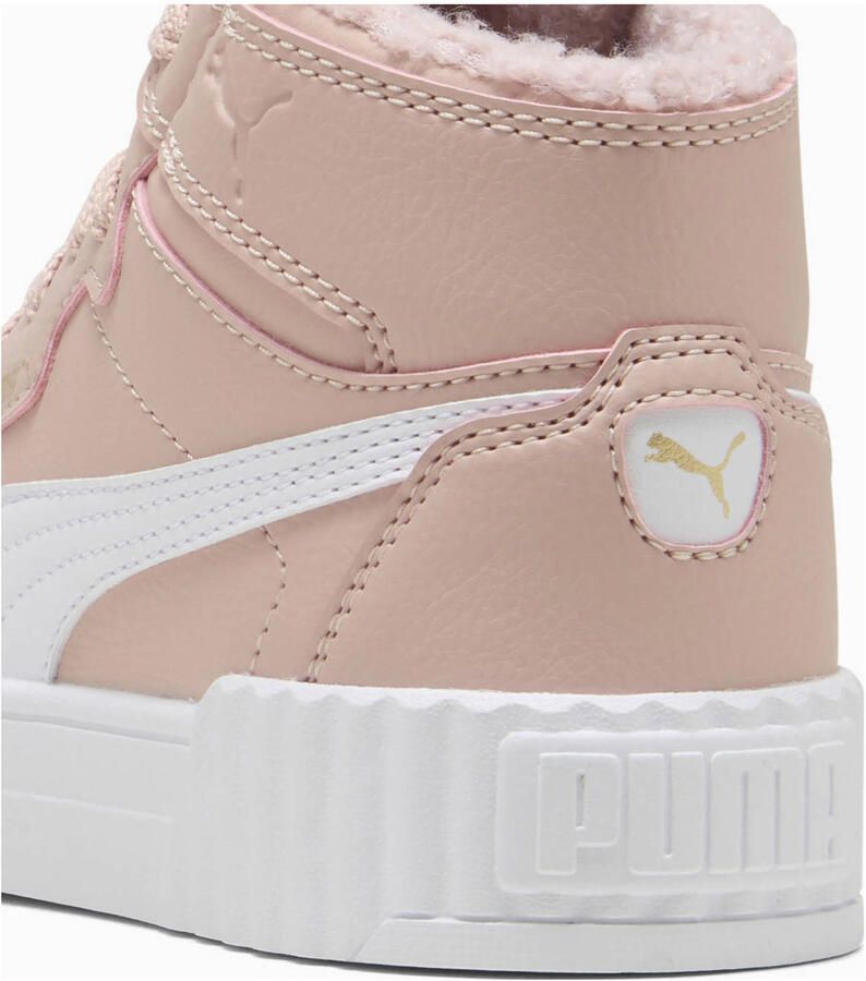 Puma Carina 3.0 Mid WTR sneakers lichtroze wit - Foto 2