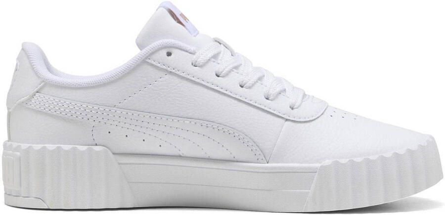PUMA Carina 3.0 Jr. sneaker leren schoenen 401476 01 wit