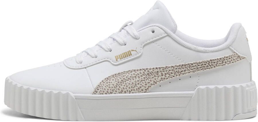 PUMA Carina 3.0 Topcat Dames Sneakers White-Frosted Ivory