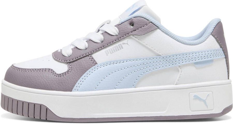 PUMA Carina Street Jr Sneakers Kids Leren Sneaker Paars