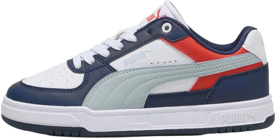 Puma Caven III Block imitatieleren sneakers donkerblauw lichtblauw