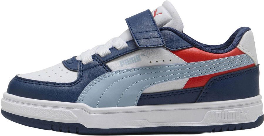 Puma Caven III Block imitatieleren sneakers lichtblauw donkerblauw