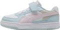 Puma Caven III Block imitatieleren sneakers lichtblauw lichtroze Imitatieleer - Turquoise