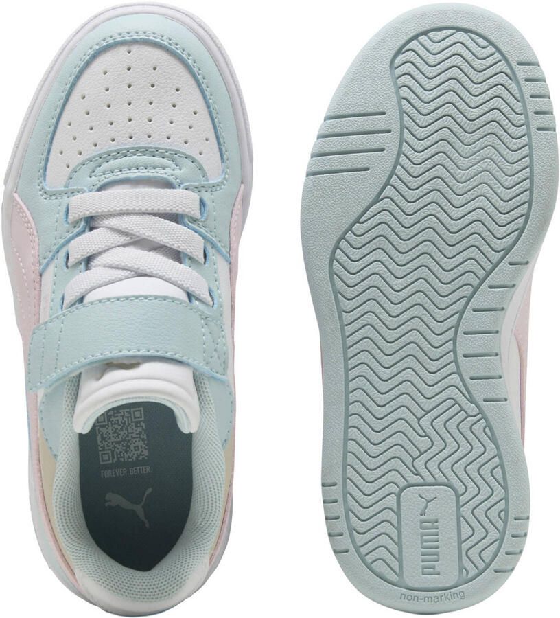 Puma Caven III Block imitatieleren sneakers lichtblauw lichtroze - Foto 2
