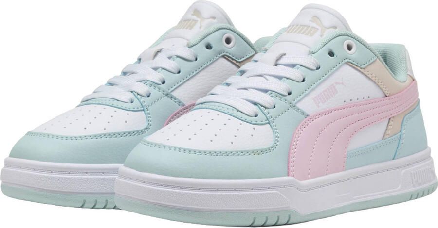 Puma Caven III Block imitatieleren sneakers mintgroen roze - Foto 3