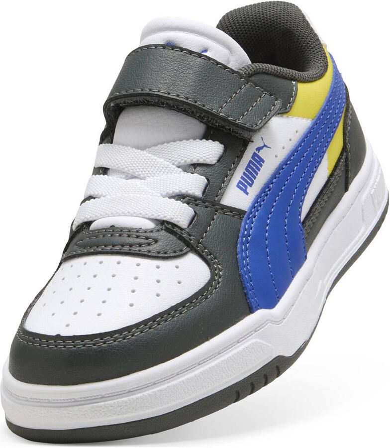 Puma Caven III Block mesh sneakers grijs kobaltblauw wit - Foto 2